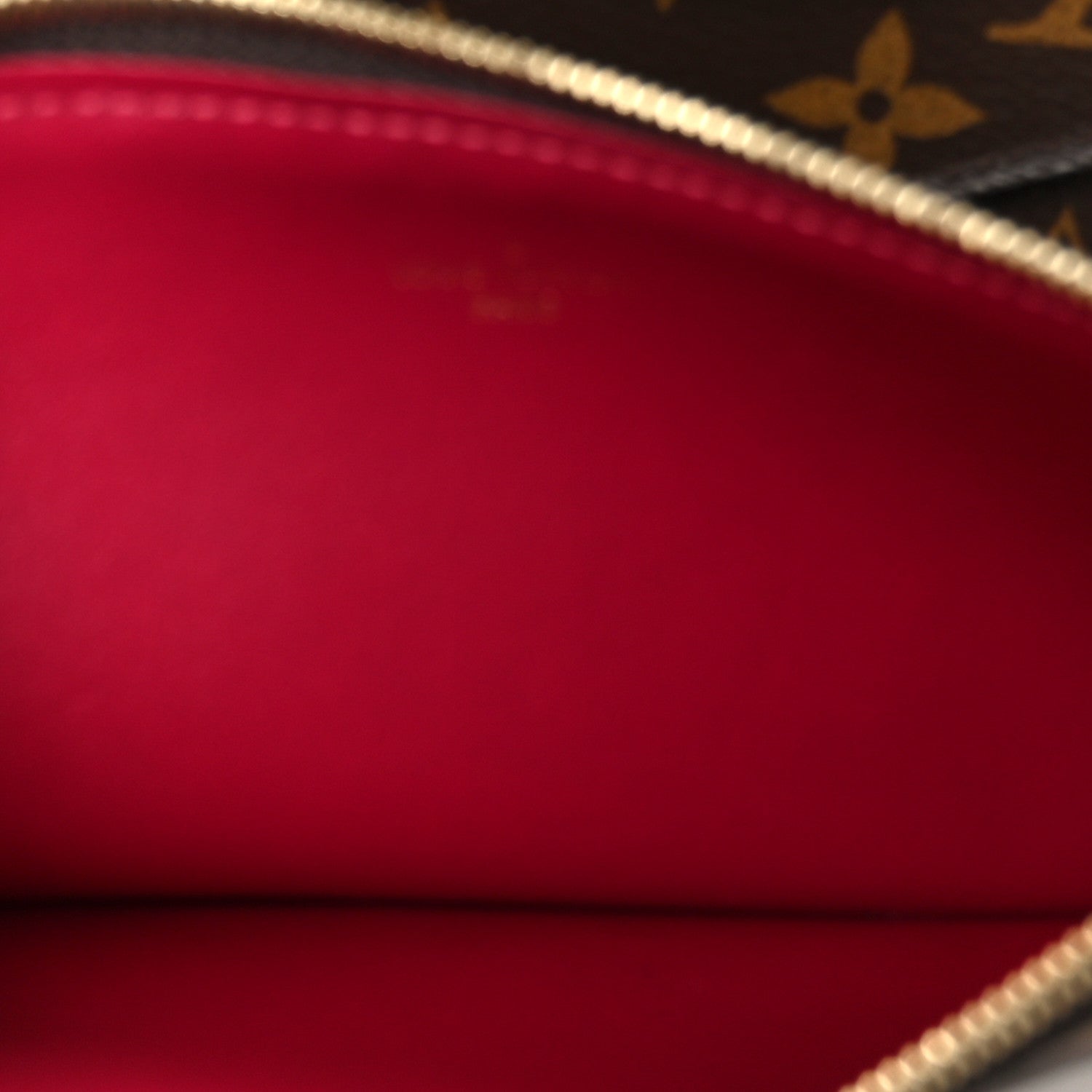 Louis Vuitton Monogram Pochette Felicie Chain Wallet Fuchsia 11 of 15