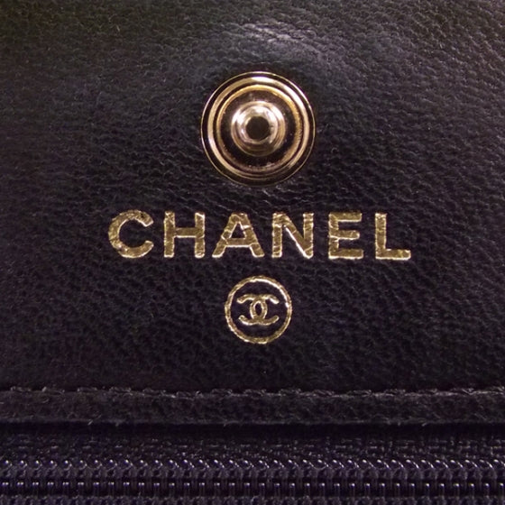 Chanel Caviar Wallet on Chain Black 8 of 10