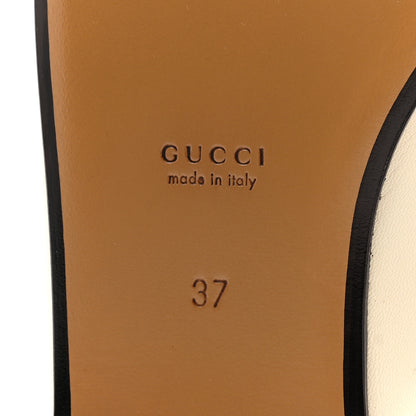Gucci Malaga Kid Womens Princetown Slippers 37 Mystic White 6 of 9