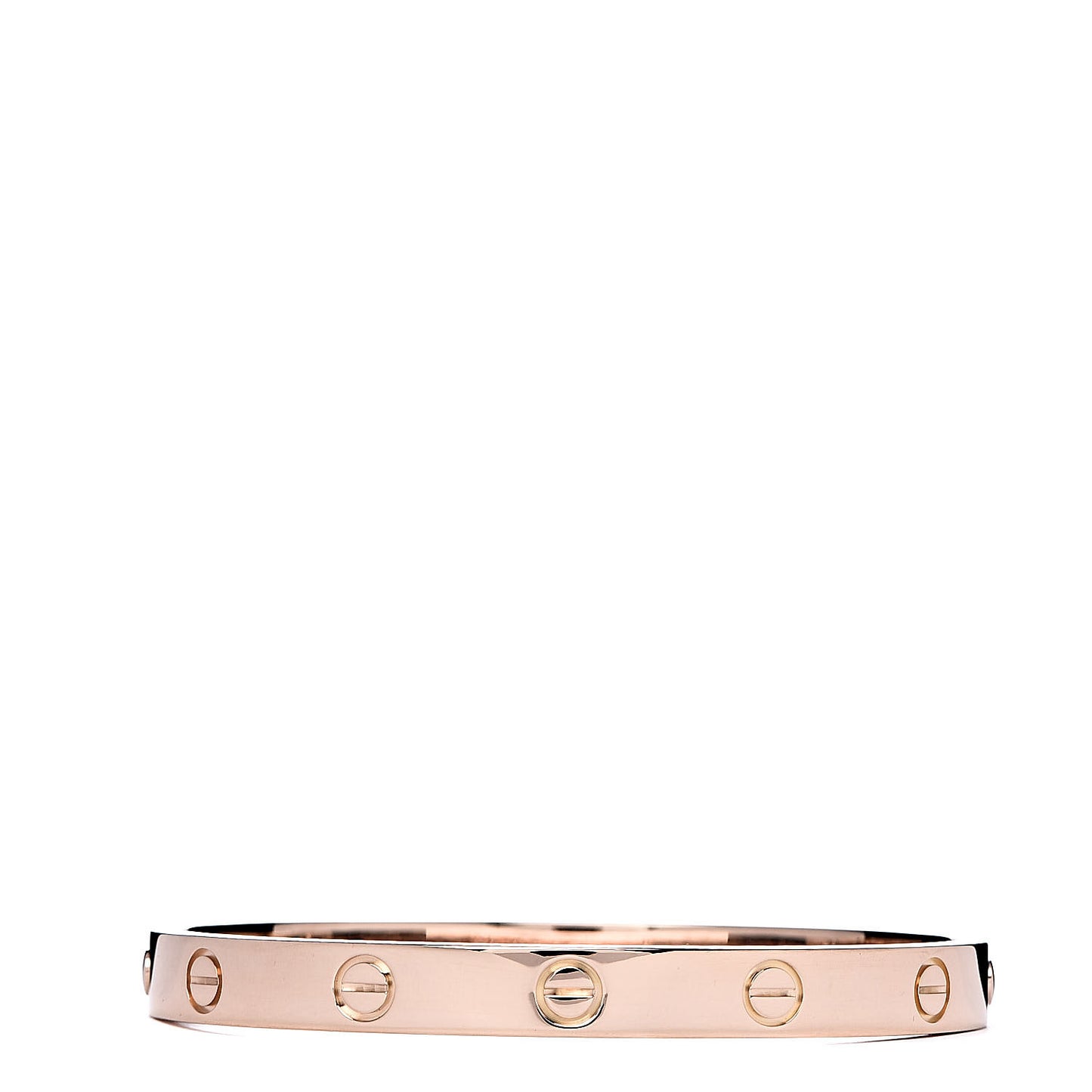 18K Pink Gold LOVE Bracelet 16