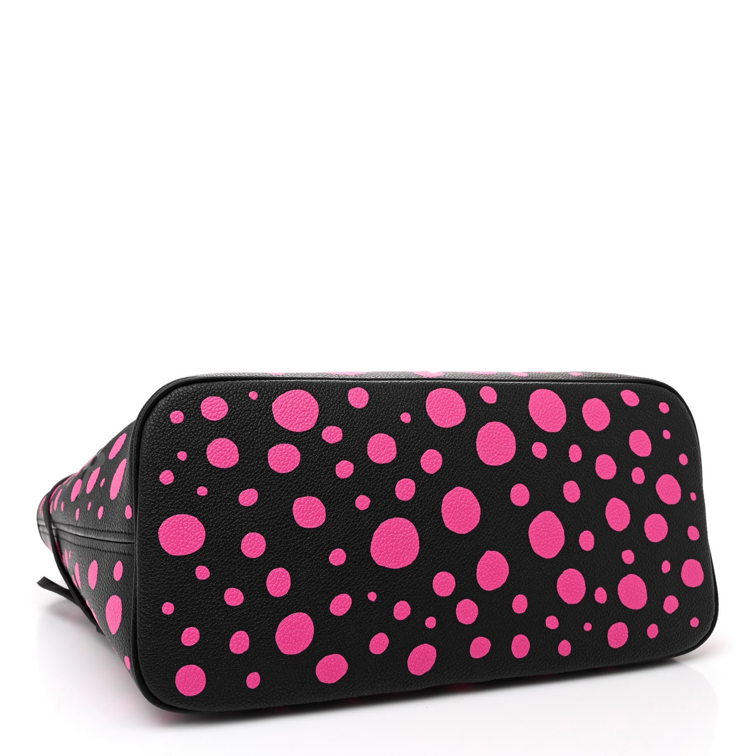 Louis Vuitton LV X YK Empreinte Infinity Dots Neverfull MM Black Fuchsia 5 of 11