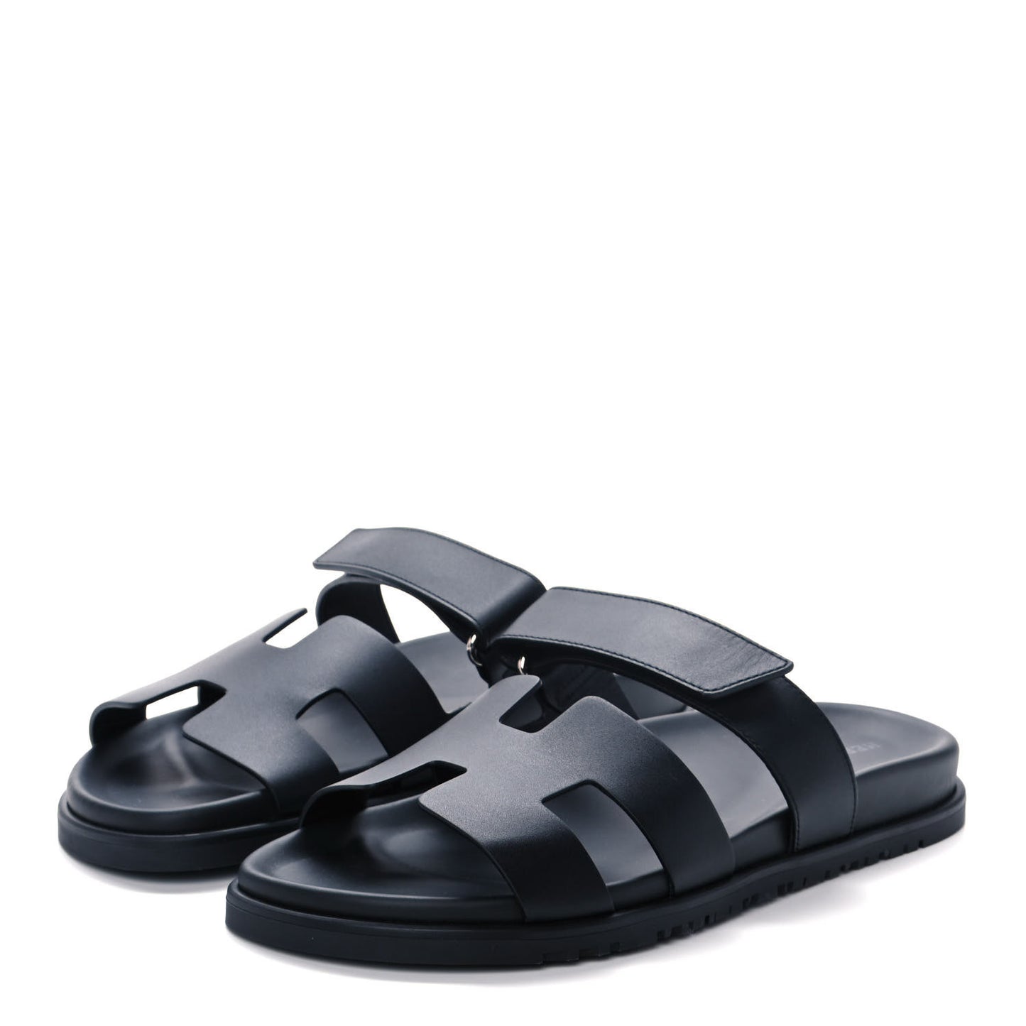 Calfskin Womens Chypre Sandals 41 Black