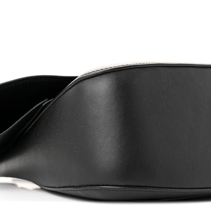 Loewe Smooth Calfskin Donut Chain Medium Ola Shoulder Bag Black 8 of 9