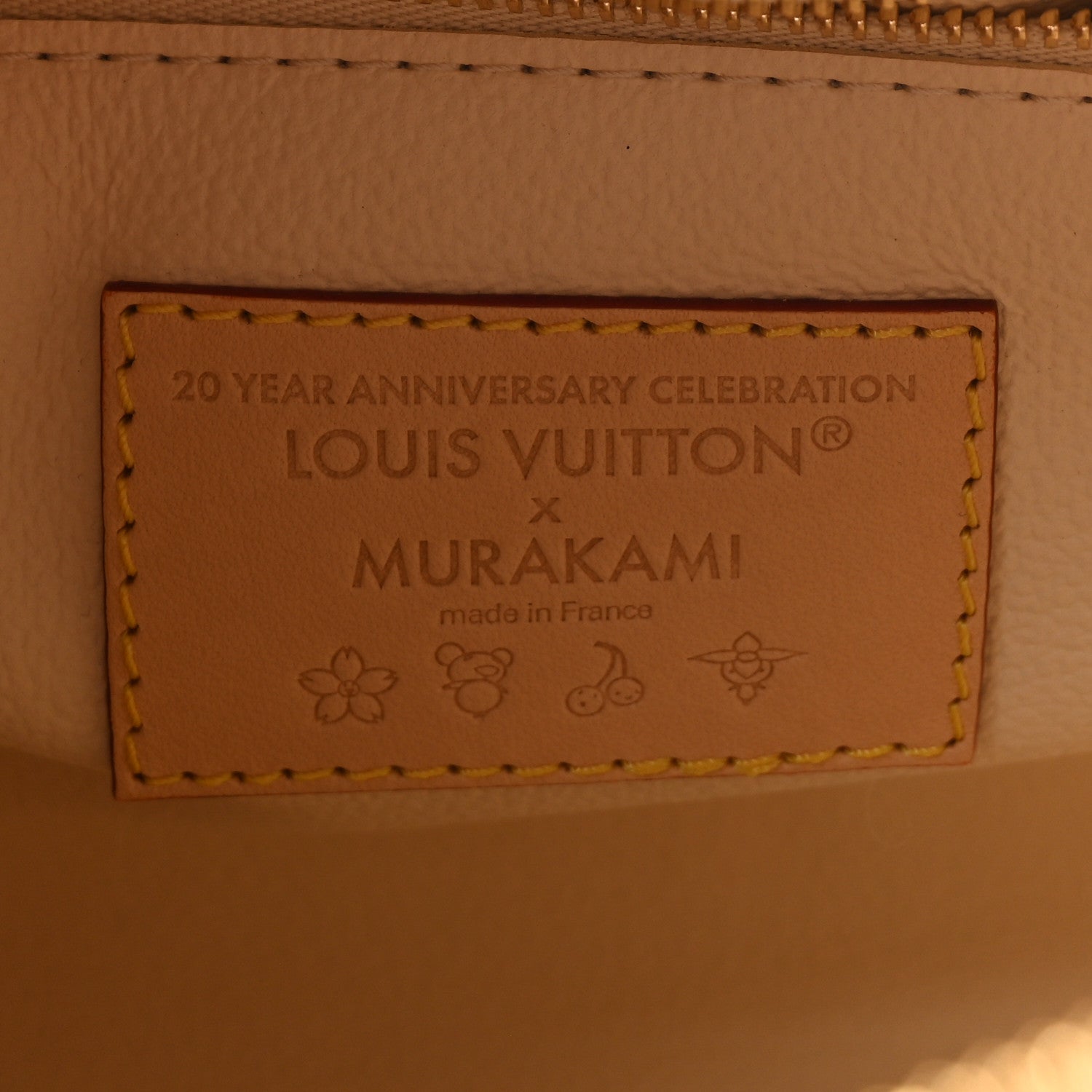 Louis Vuitton LV x TM Monogram Multicolor Cosmetic Pouch GM White 6 of 7