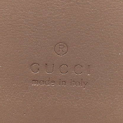 Gucci Calfskin Matelasse GG Marmont Card Case Wallet Porcelain Rose 6 of 6