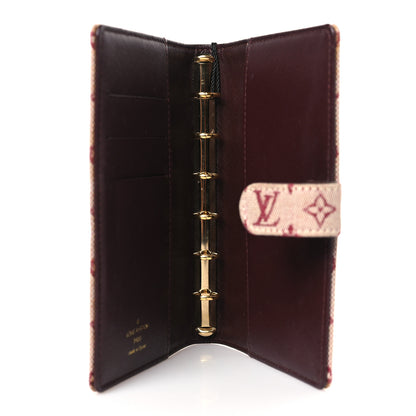 Louis Vuitton Mini Lin Small Ring Agenda Cover Cherry 5 of 5