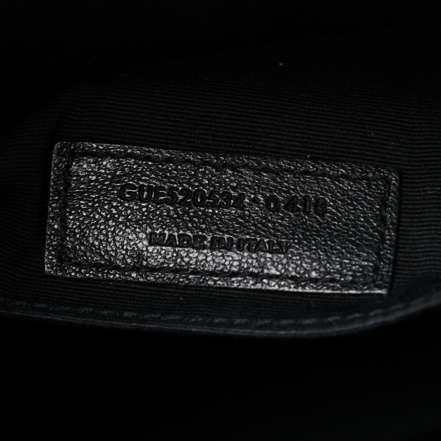 Saint Laurent Calfskin Matelasse Monogram Lou Camera Bag Dark Legion Red 7 of 13