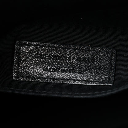 Saint Laurent Calfskin Matelasse Monogram Lou Camera Bag Dark Legion Red 7 of 13