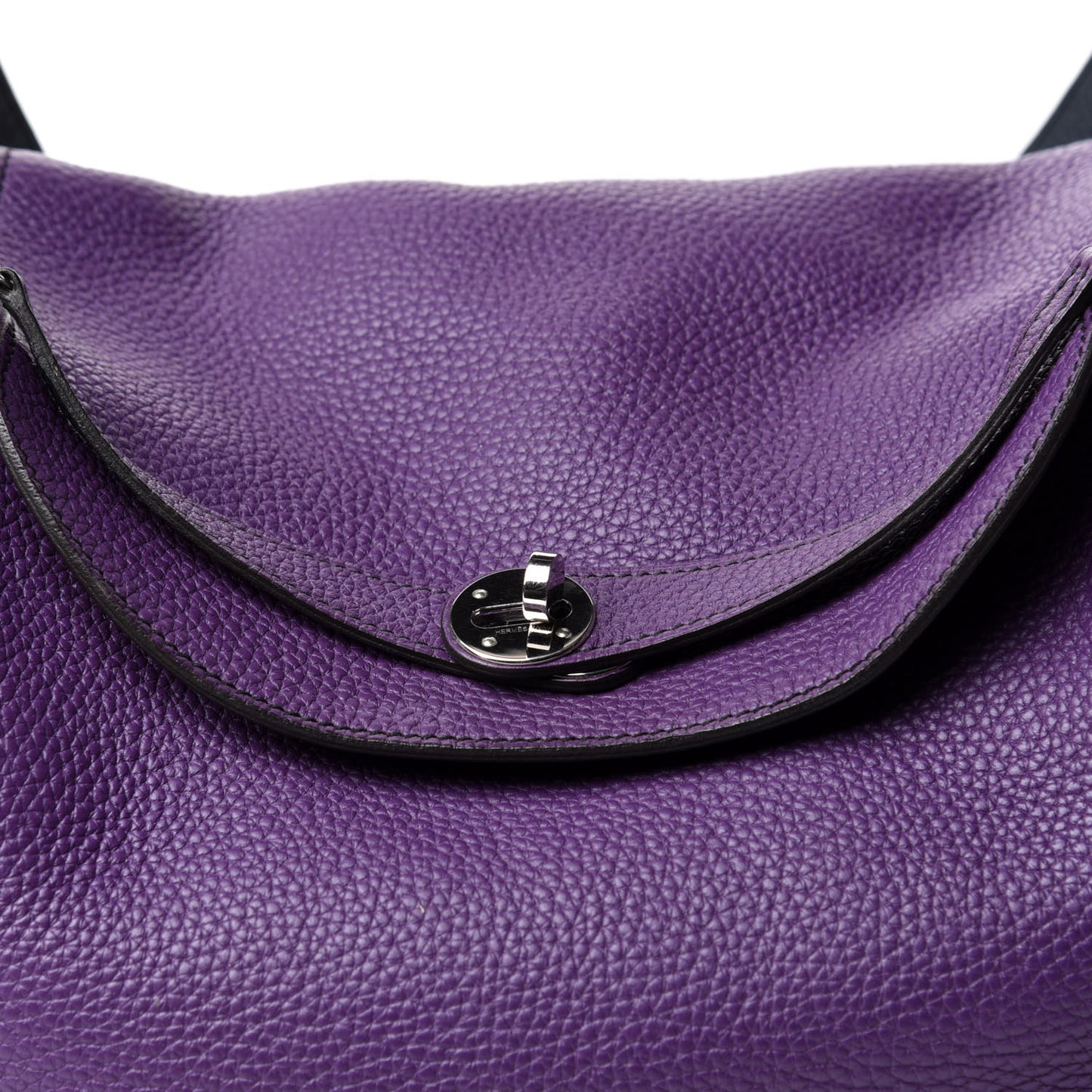 Taurillon Clemence Eclat Lindy 30 Ultraviolet Bleu Obscur