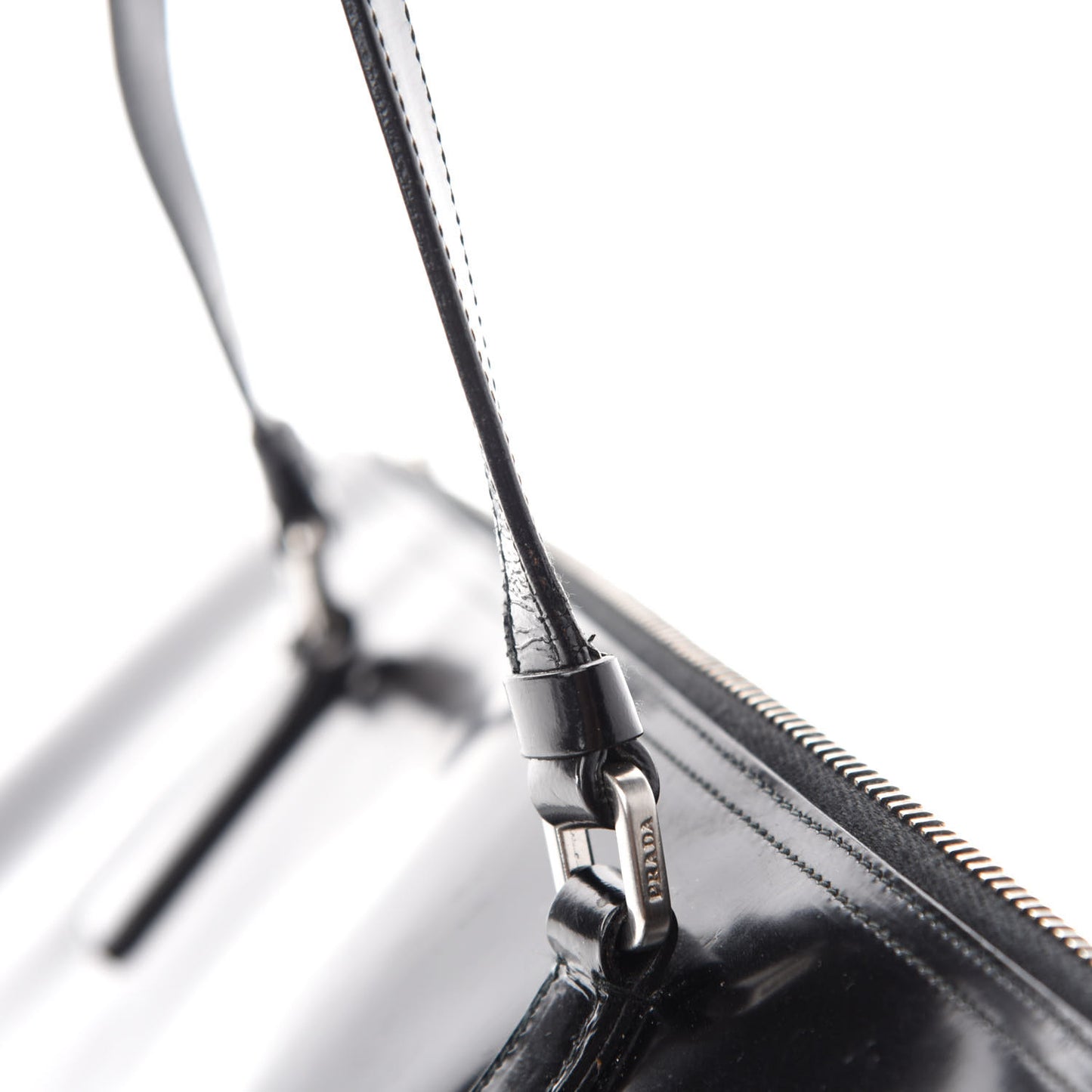 Spazzolato Shoulder Bag Black