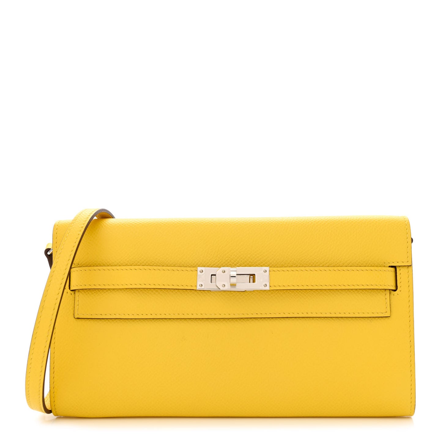 Epsom Kelly Wallet To Go Jaune De Naples