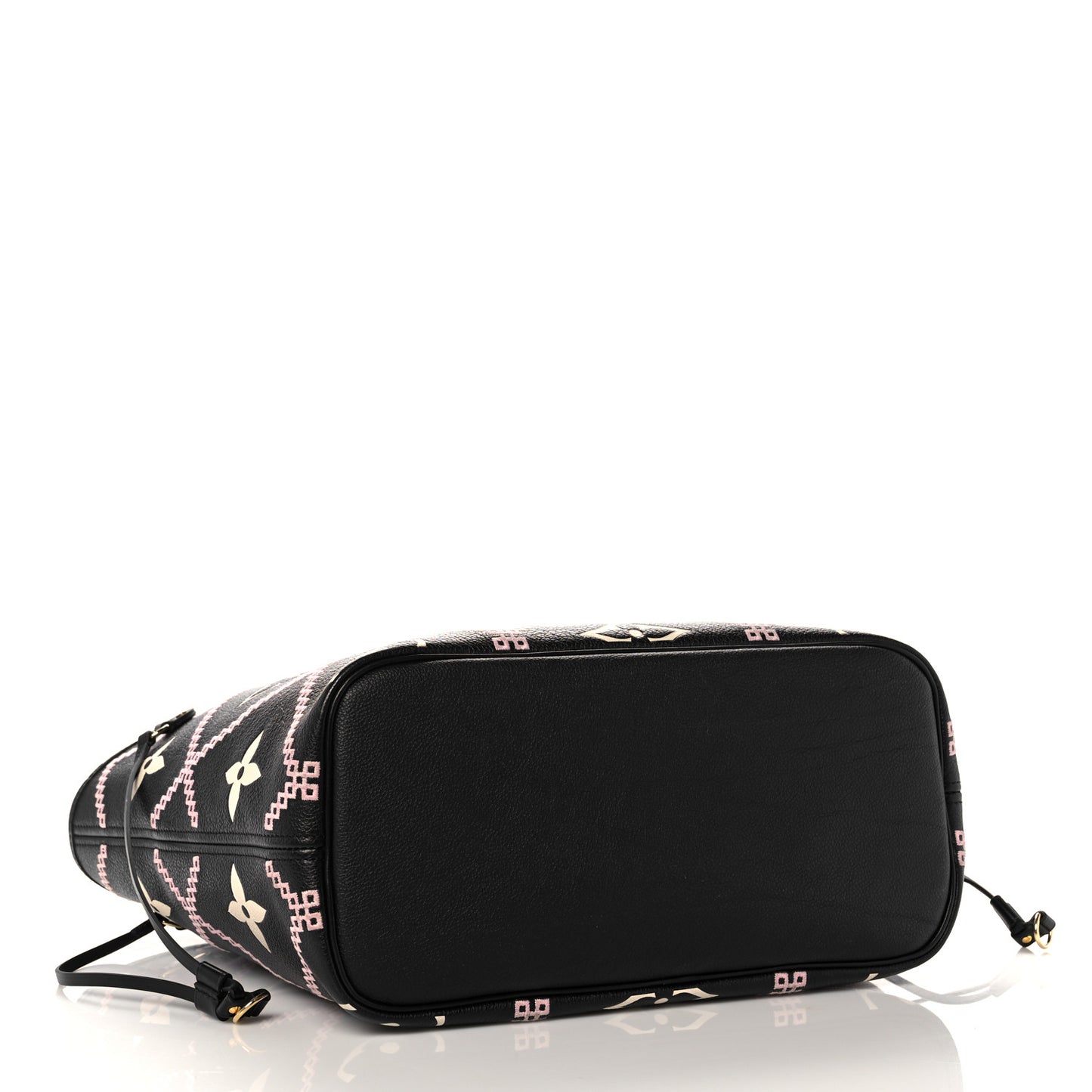 Empreinte Monogram Giant Broderies Neverfull MM Black
