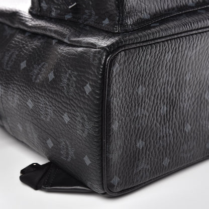 MCM Visetos Medium Stark Backpack Black 8 of 10
