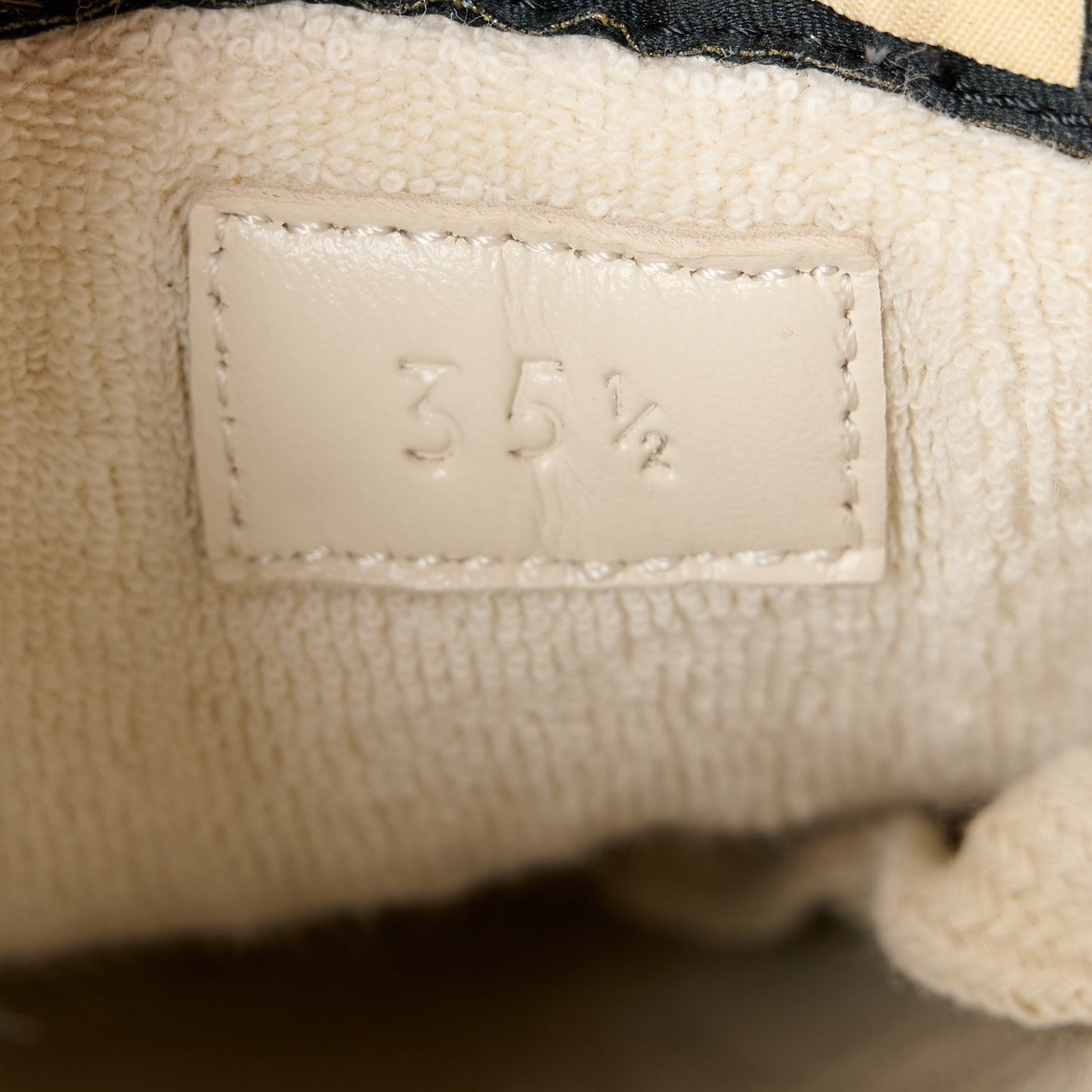 Nylon Nubuck Web Womens Screener Sneakers 35.5 Mystic White Dusty Milk