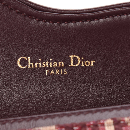 Christian Dior Oblique Saddle Card Holder Bordeaux 6 of 8