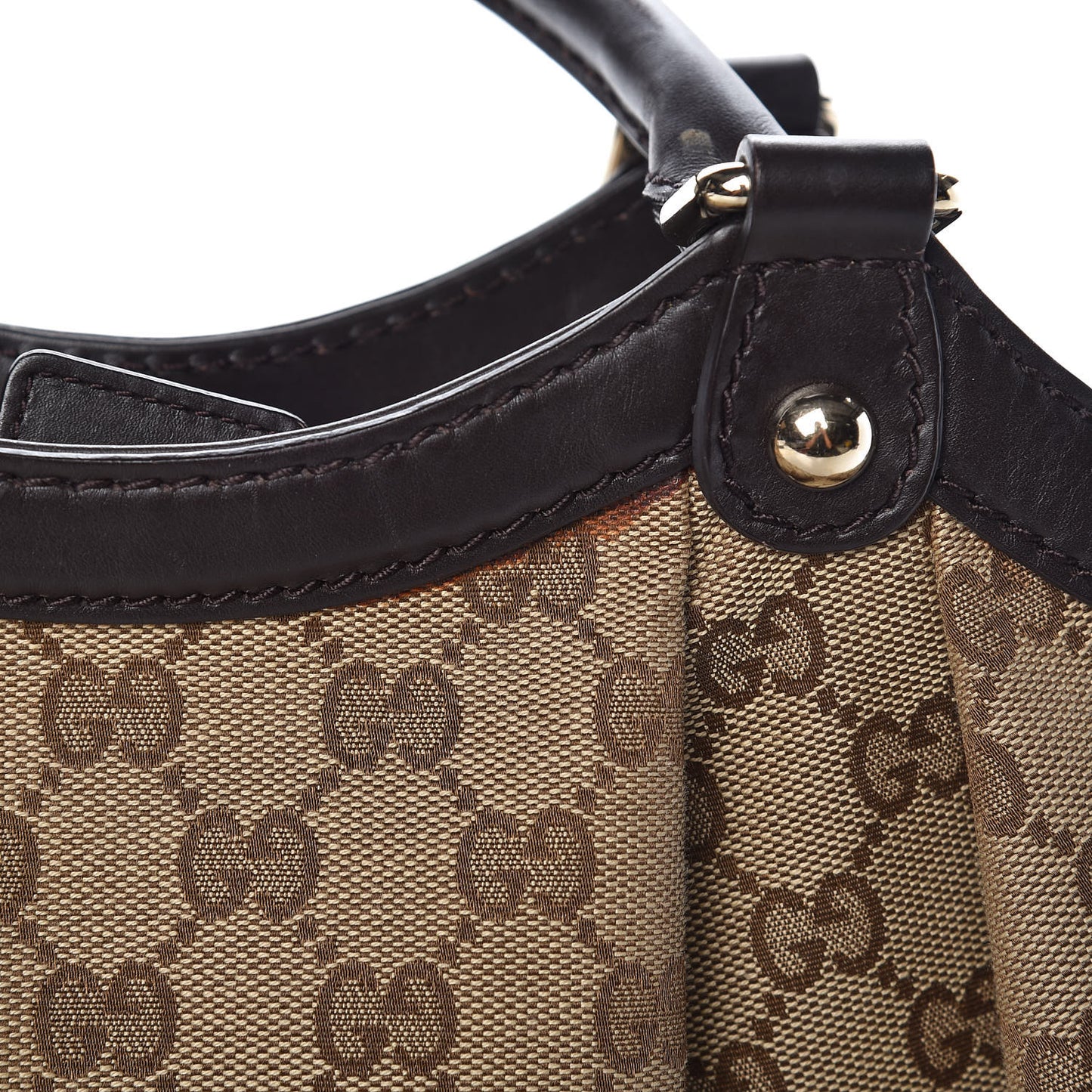 Monogram Medium Sukey Tote Dark Brown
