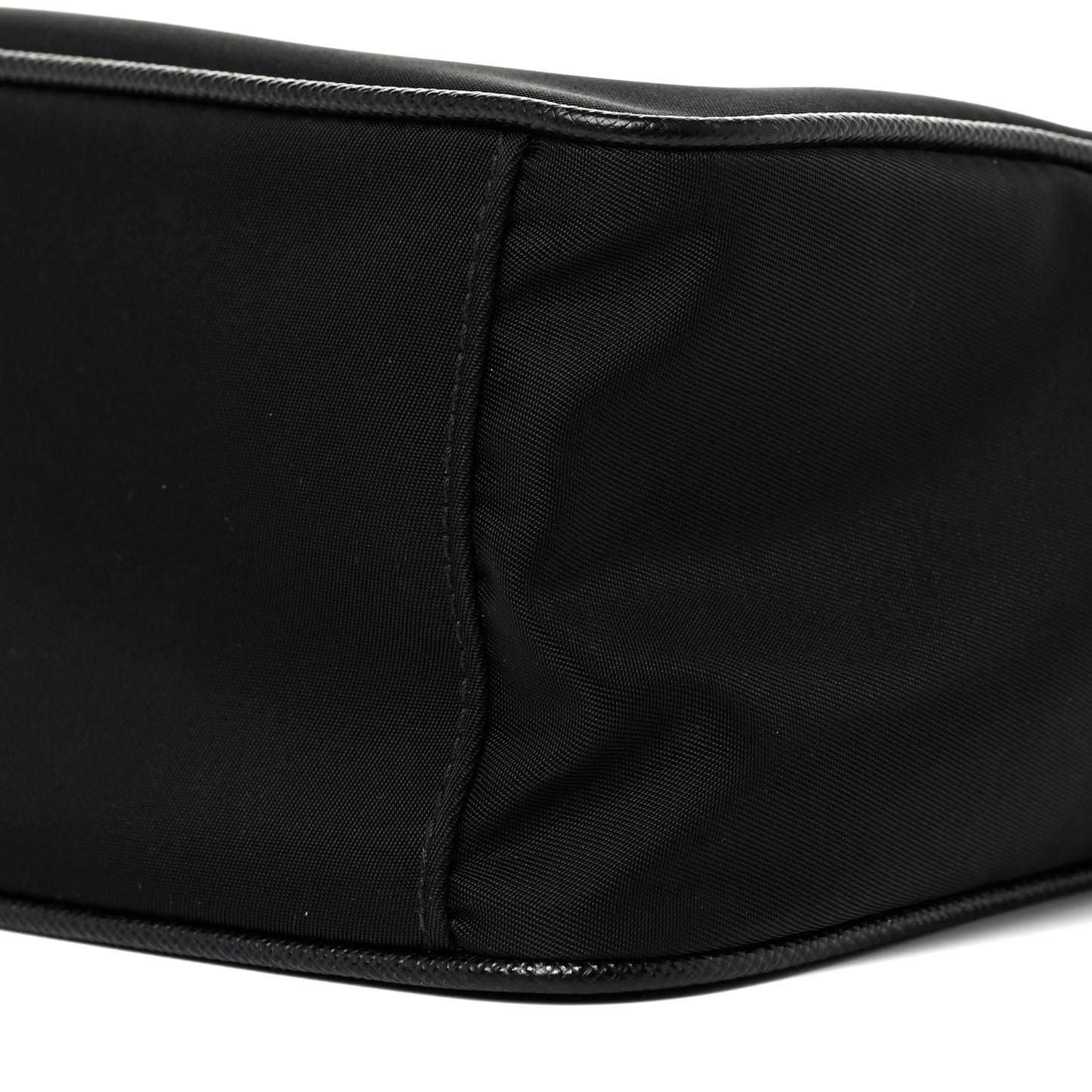 Tessuto Nylon Soft Calf Camera Bag Black