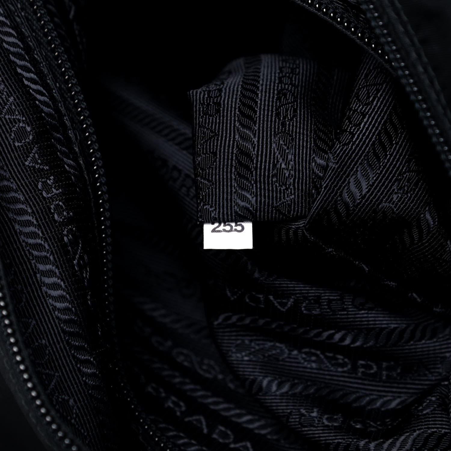 Prada Nylon Vela Messenger Bag Black 10 of 10
