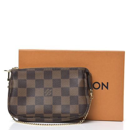 Louis Vuitton Damier Ebene Mini Pochette Accessories 10 of 10
