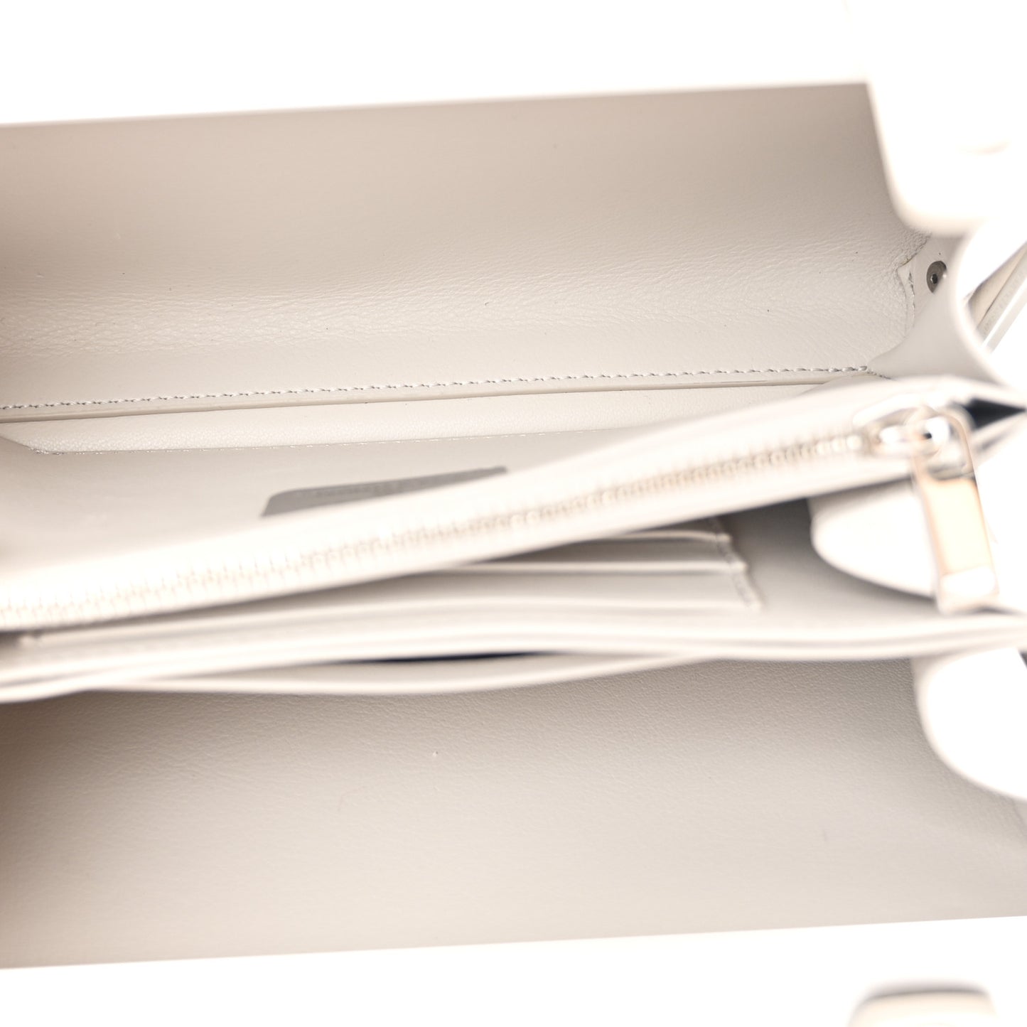 X RIMOWA Aluminum Personal Clutch On Strap Silver