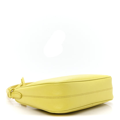 Prada Saffiano Lux Mini Re-Edition Shoulder Bag Cedro 4 of 10