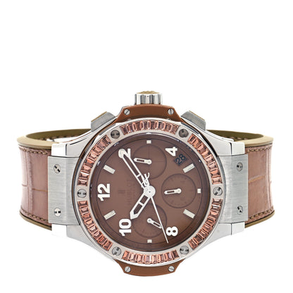Hublot Stainless Steel Alligator Andalusite 41mm Big Bang Tutti Frutti Automatic Watch Camel 342.SA.5390.LR.1918 2 of 4