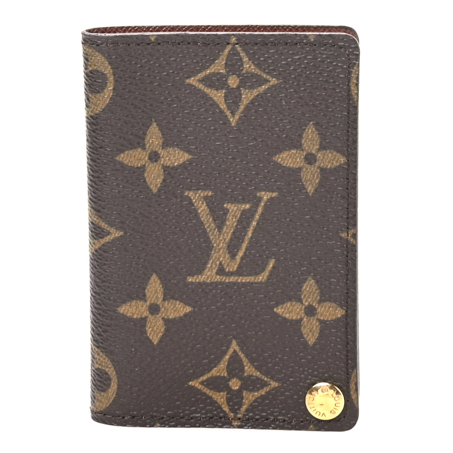 Monogram Credit Card Photo Holder