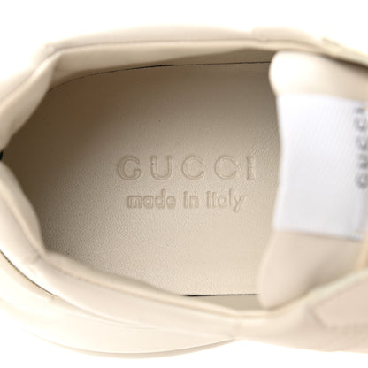 Gucci Calfskin Interlocking G Star Mens Rhyton Sneakers 8.5 Mystic White 7 of 9