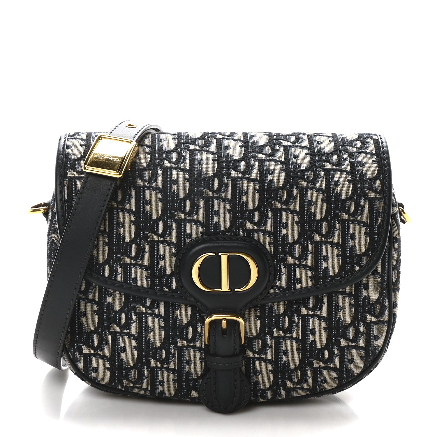 Christian Dior Oblique Medium Bobby Flap Blue 1 of 9