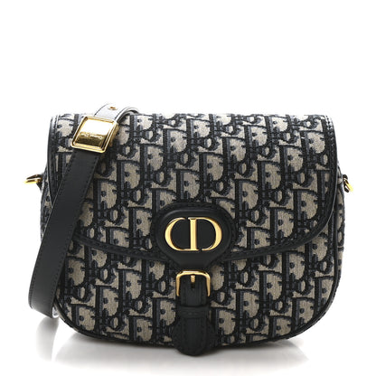 Christian Dior Oblique Medium Bobby Flap Blue 1 of 9
