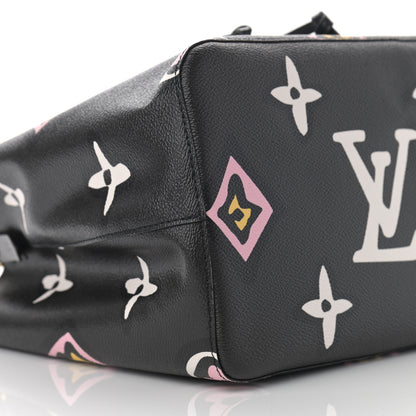 Louis Vuitton Monogram Giant Wild At Heart Neonoe MM Black 9 of 11