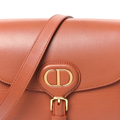 Christian Dior Grained Calfskin Medium Whipstitched Bobby Bag Dark Tan 8 of 11