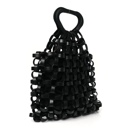 Bottega Veneta Lambskin Grasp Top Handle Tote Black 5 of 12