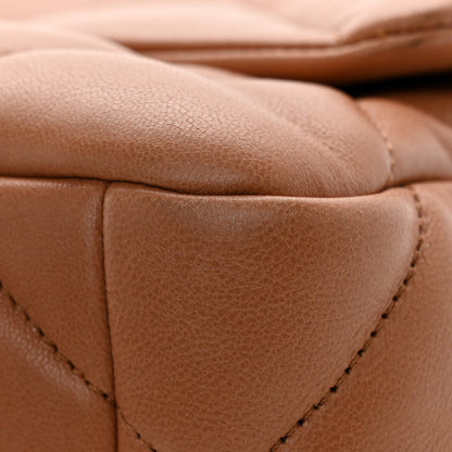 Chanel Lambskin Quilted Medium Chanel 19 Flap Brown 12 of 12
