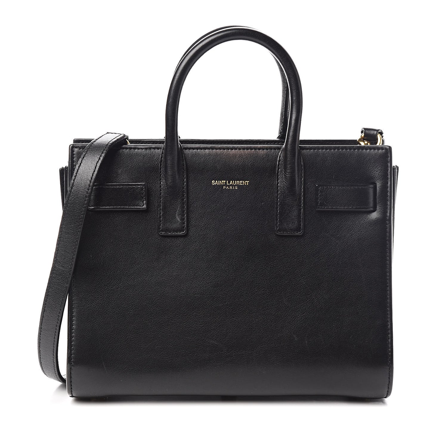 Calfskin Nano Sac De Jour Black