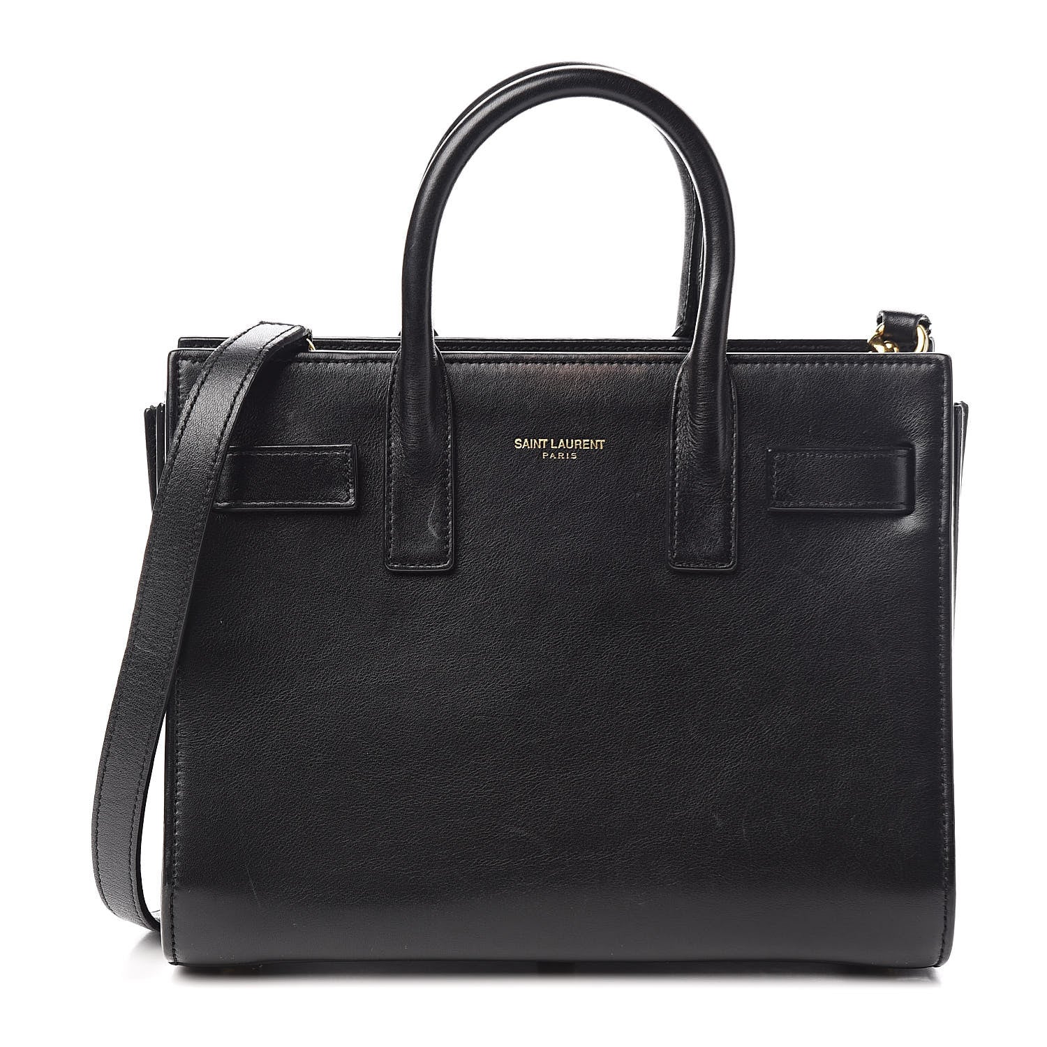 Saint Laurent Calfskin Nano Sac De Jour Black 1 of 14