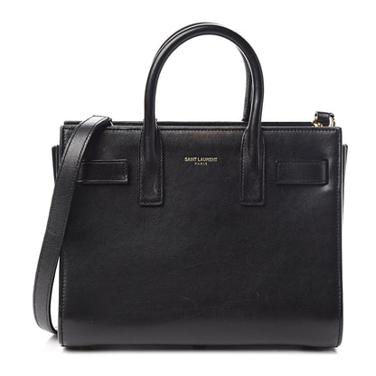 Saint Laurent Calfskin Nano Sac De Jour Black 1 of 14