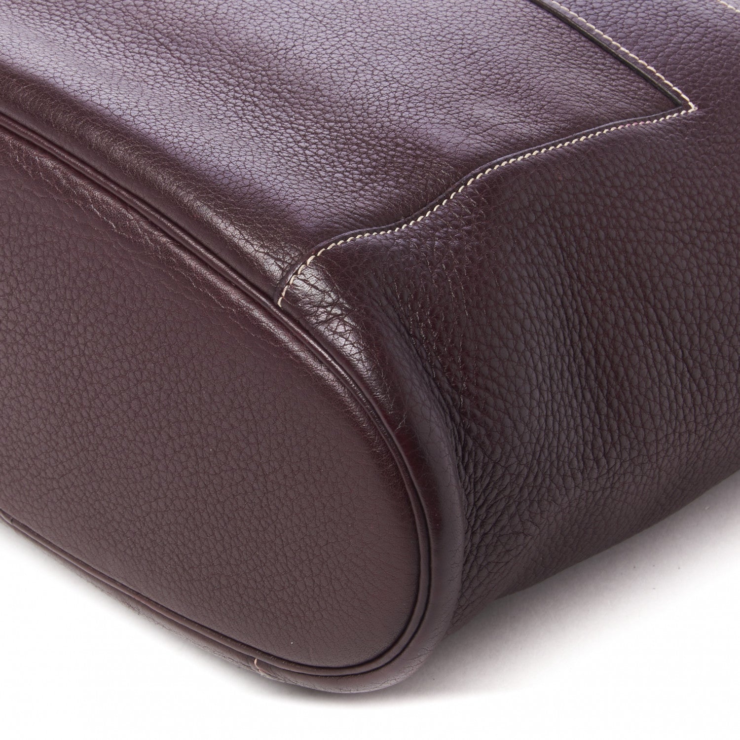 Hermes Taurillon Clemence Sac Good News GM Raisin 4 of 8