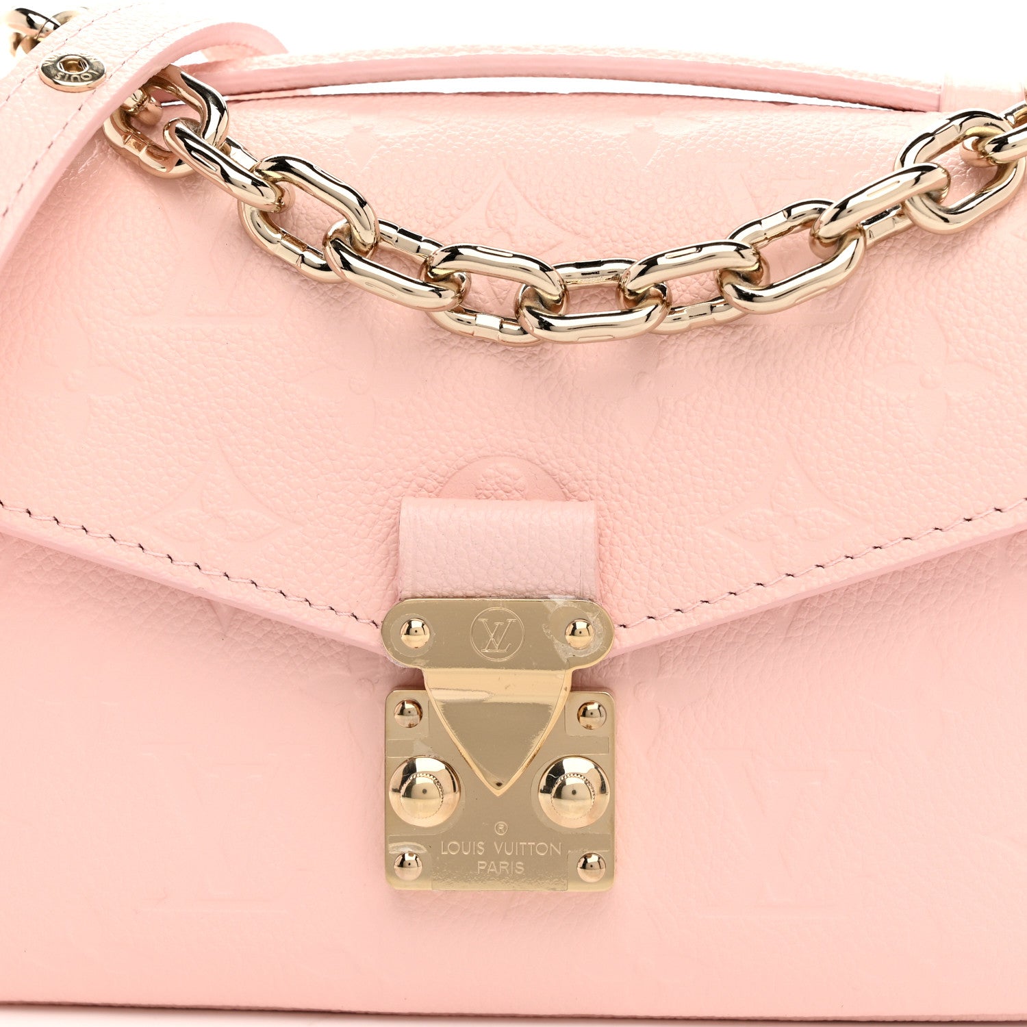 Louis Vuitton Empreinte Pochette Metis East West Pink Opale 7 of 9