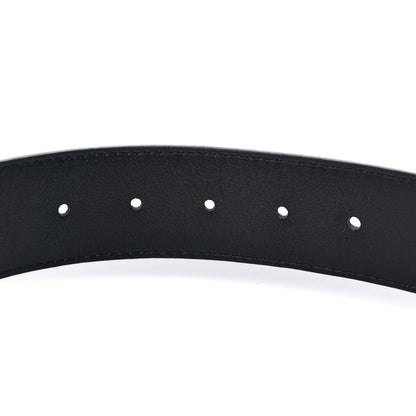 Louis Vuitton Calfskin Monogram 30mm LV Initiales Reversible Belt 90 36 Black 4 of 4