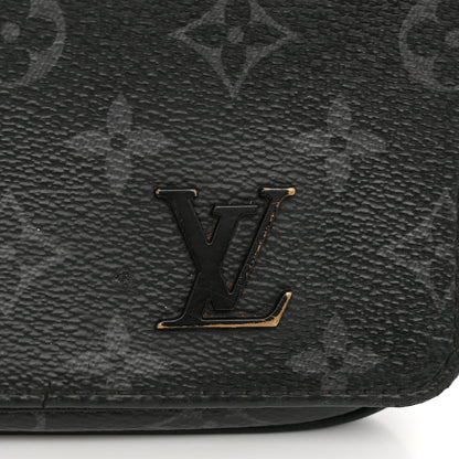 Louis Vuitton Monogram Eclipse District PM Black 13 of 15