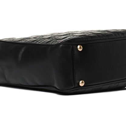 Chanel Lambskin Precious Symbols Shopping Tote Black 9 of 15
