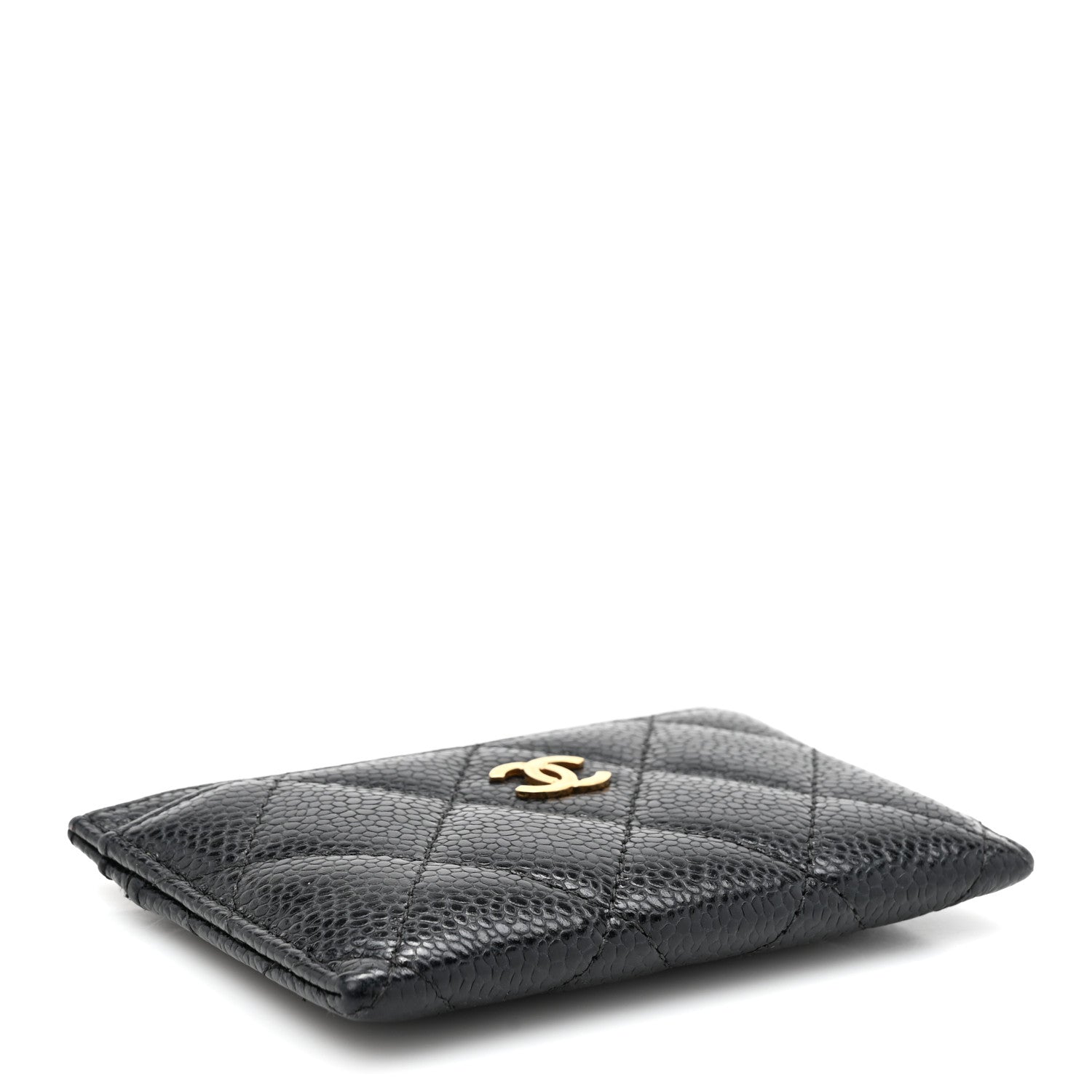 Chanel Caviar Quilted Card Holder Black 4 of 10
