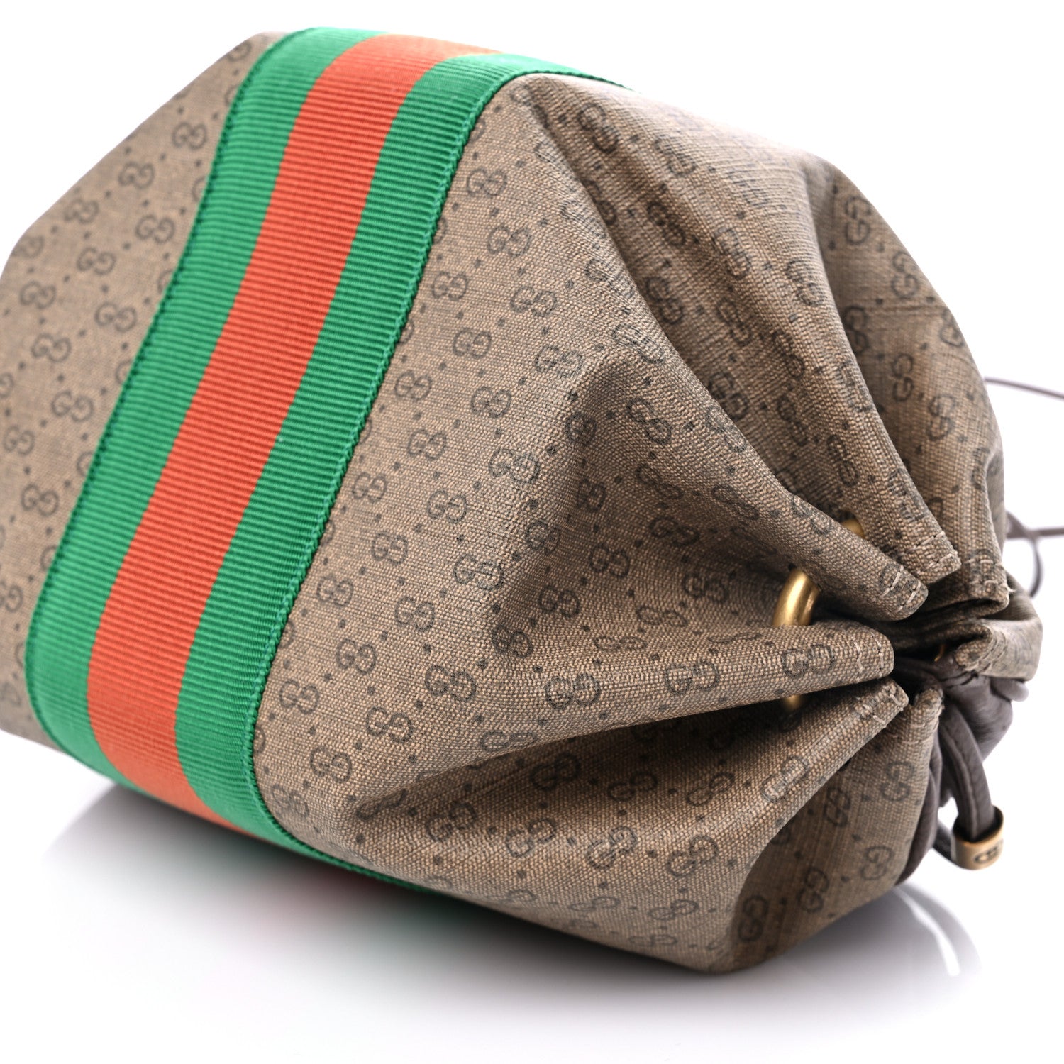 Gucci Mini Vintage GG Supreme Monogram Web Butterfly New Candy Crossbody Beige New Acero 9 of 9