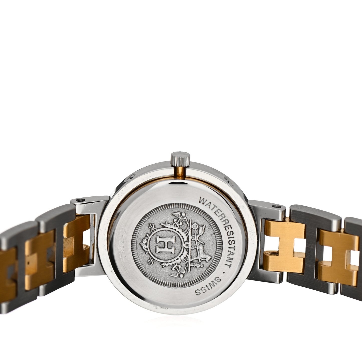Stainless Steel 24mm Clipper Quartz Watch Gold