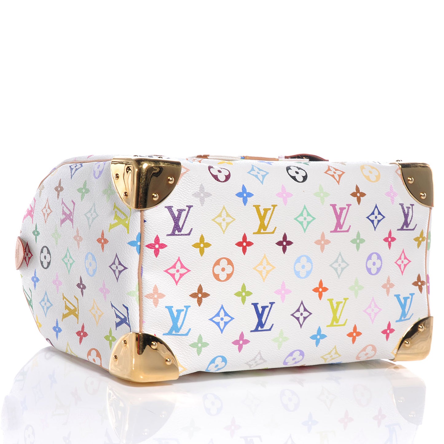 Monogram Multicolor Speedy 30 White