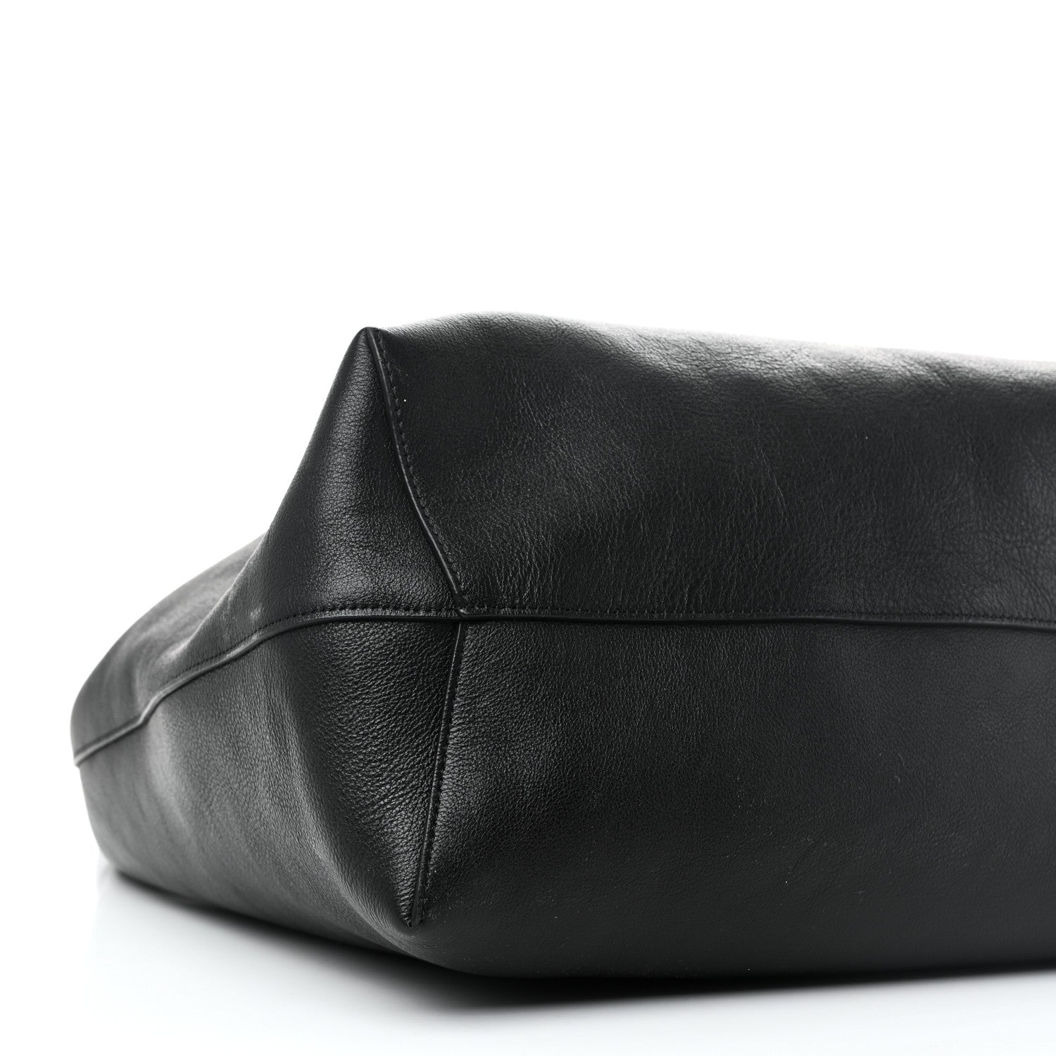 Mansur Gavriel Calfskin Maxi Candy Hobo Black 8 of 9