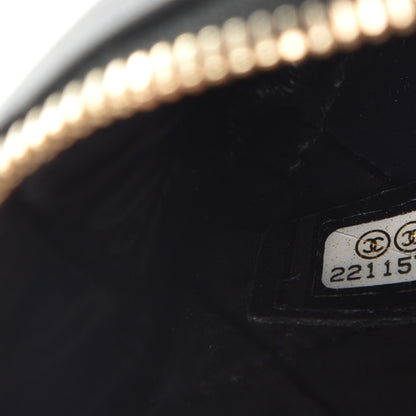 Chanel Lambskin Quilted Casino Coin Purse Black 7 of 9