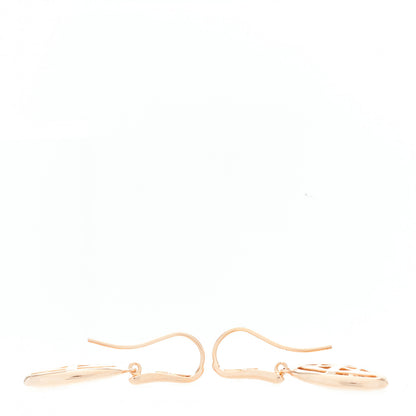 Roberto Coin 18K Yellow Gold Diamond Capri Plus Oval Drop Earrings 3 of 5