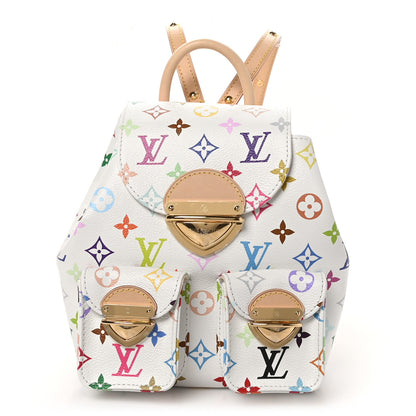 Louis Vuitton LV x TM Monogram Multicolor Venice Backpack White 1 of 9